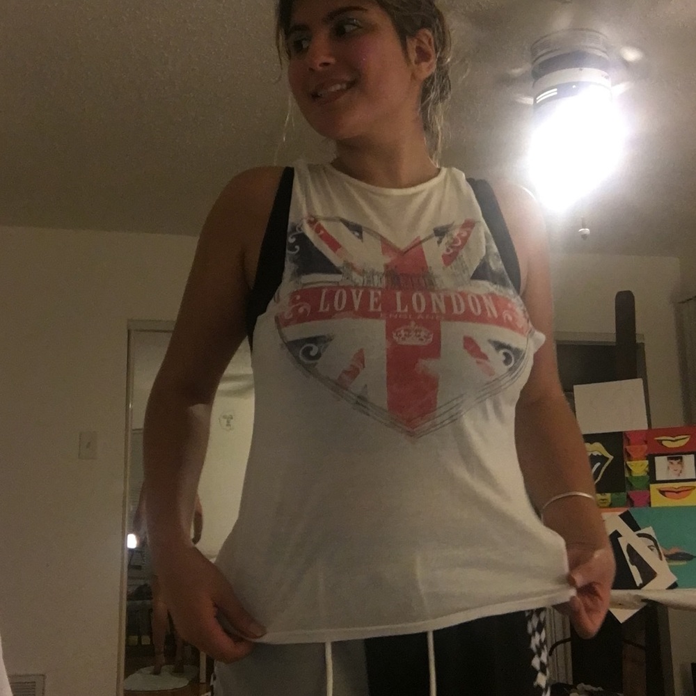 Love london muscle tee shirt